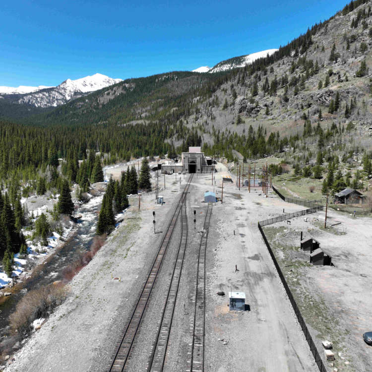 Colorado Mountains Moffat Tunnel East Portal - Photography